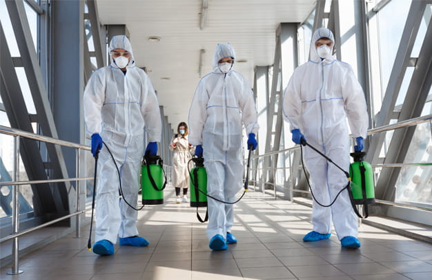 coronavirus deep clean